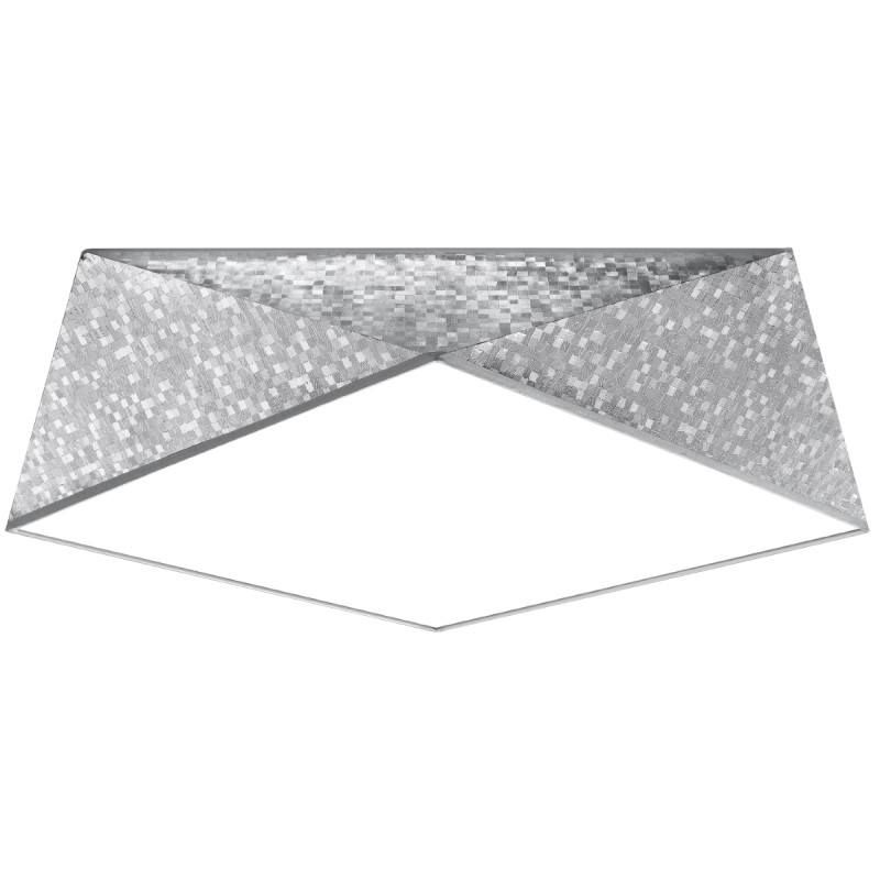 Sollux stropné svietidlo prisadené HEXA 45 silver SL.0694