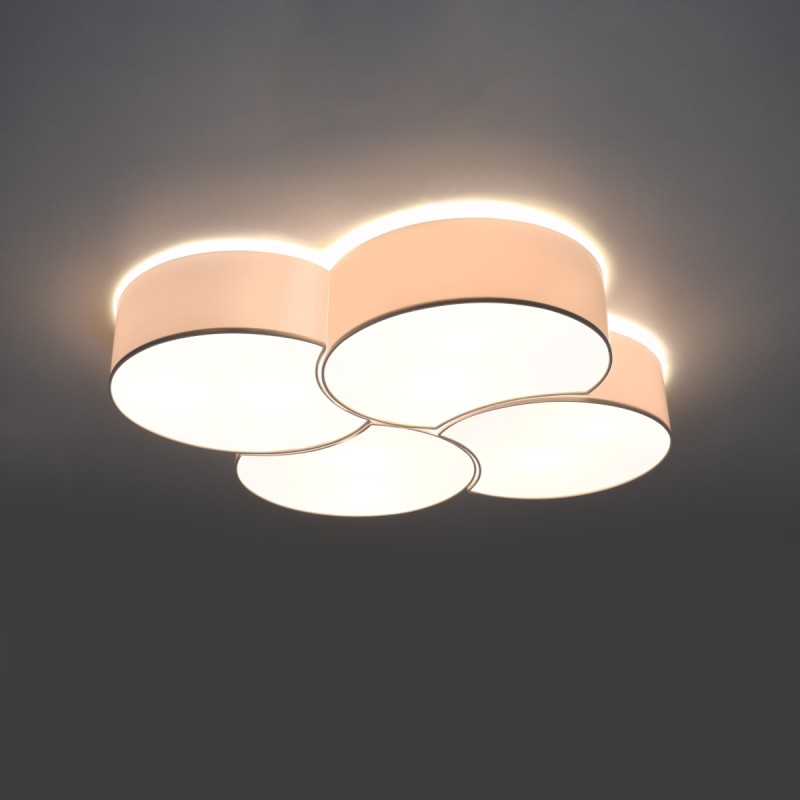 Sollux stropné svietidlo CIRCLE 4 white SL.1053
