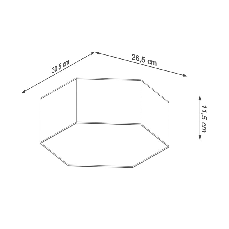 Sollux stropné svietidlo SUNDE 11 white SL.1056