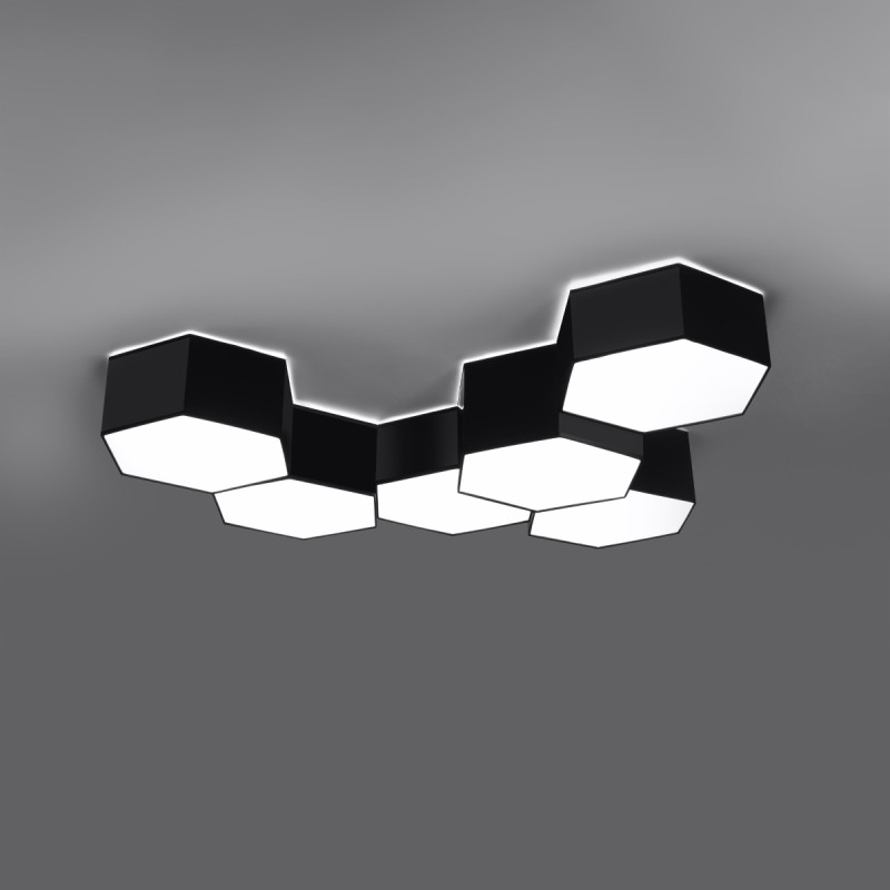 Sollux stropné svietidlo SUNDE 15 black SL.1061