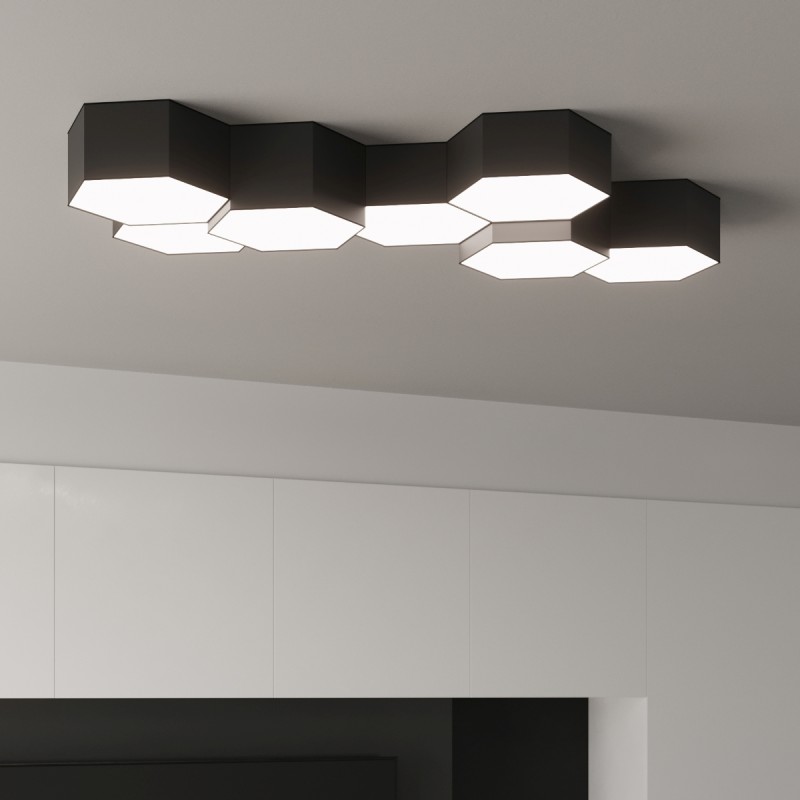 Sollux stropné svietidlo SUNDE 15 black SL.1061