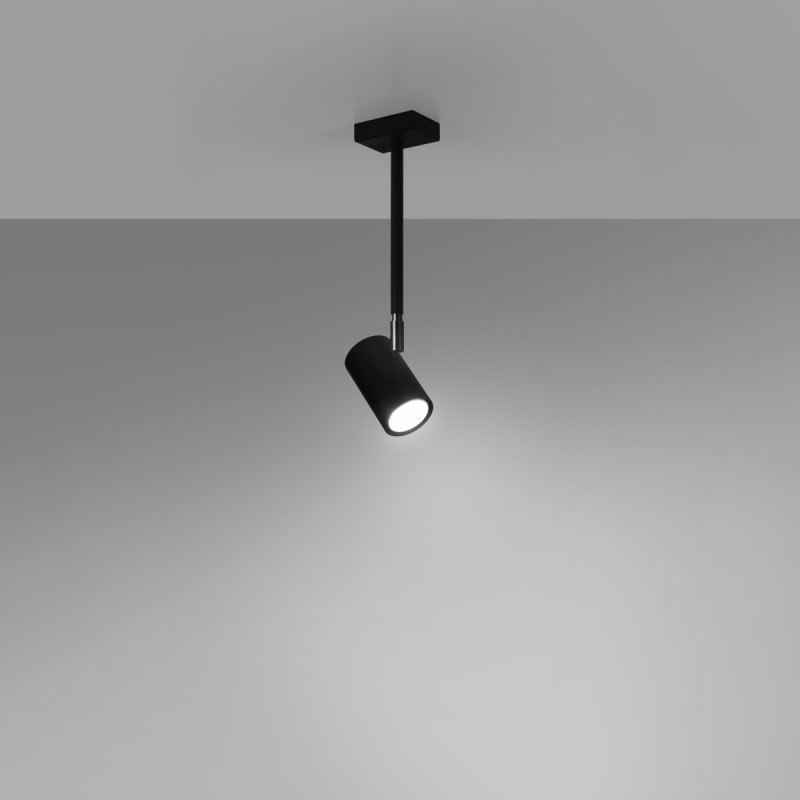 Sollux stropné svietidlo NORANO black SL.1074