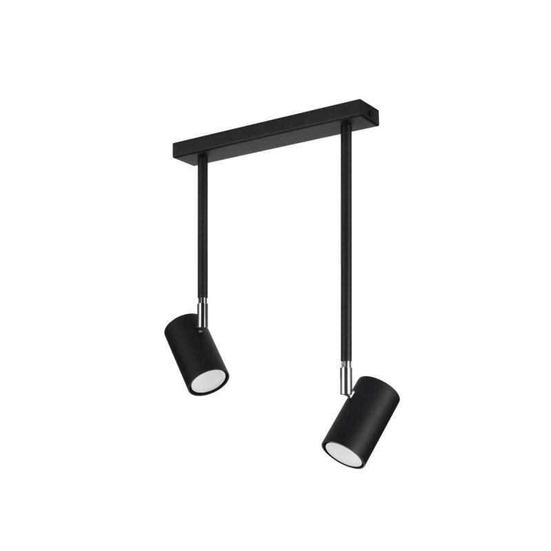 Sollux stropné svietidlo NORANO 2 black SL.1075