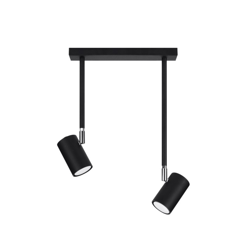 Sollux stropné svietidlo NORANO 2 black SL.1075