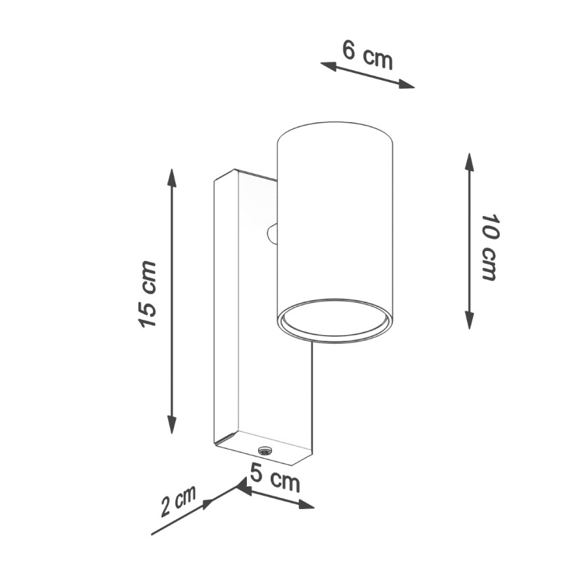 Sollux Wall lamp UTTI black SL.1077