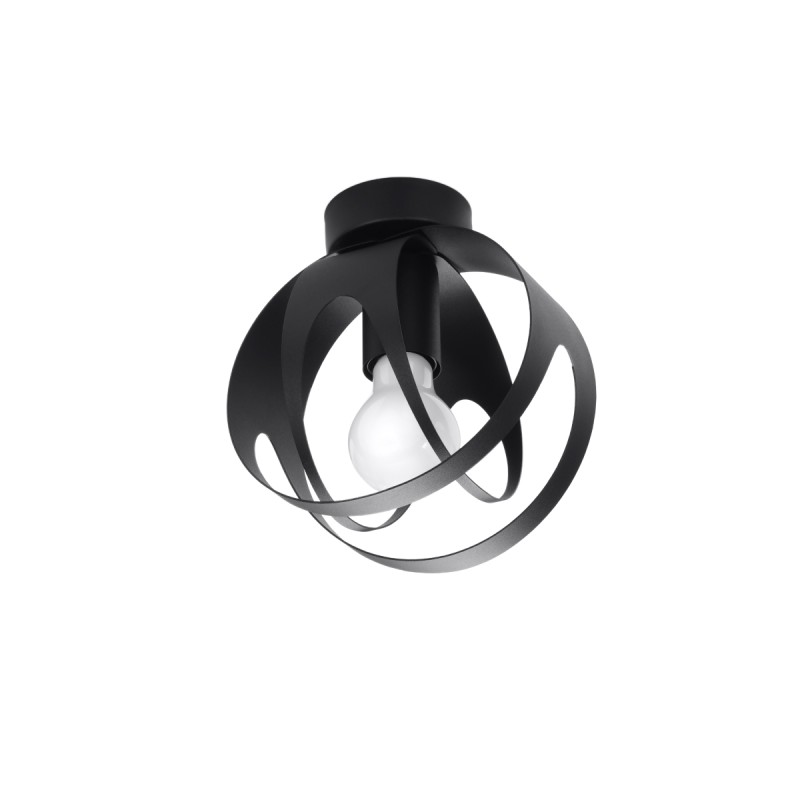 Sollux stropné svietidlo TULOS black SL.1086