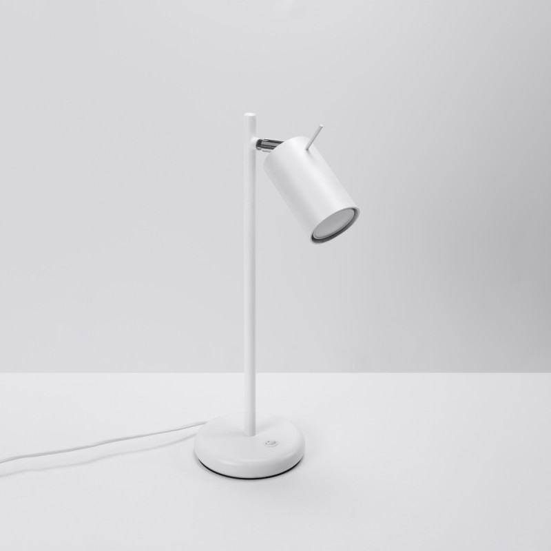 Sollux Stolná lampa RING biela