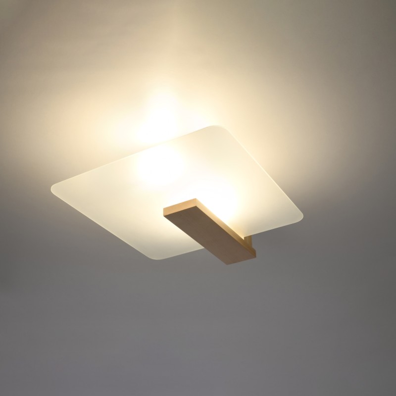 Sollux Stropné svietidlo LAPPO z prírodného dreva SL.1095