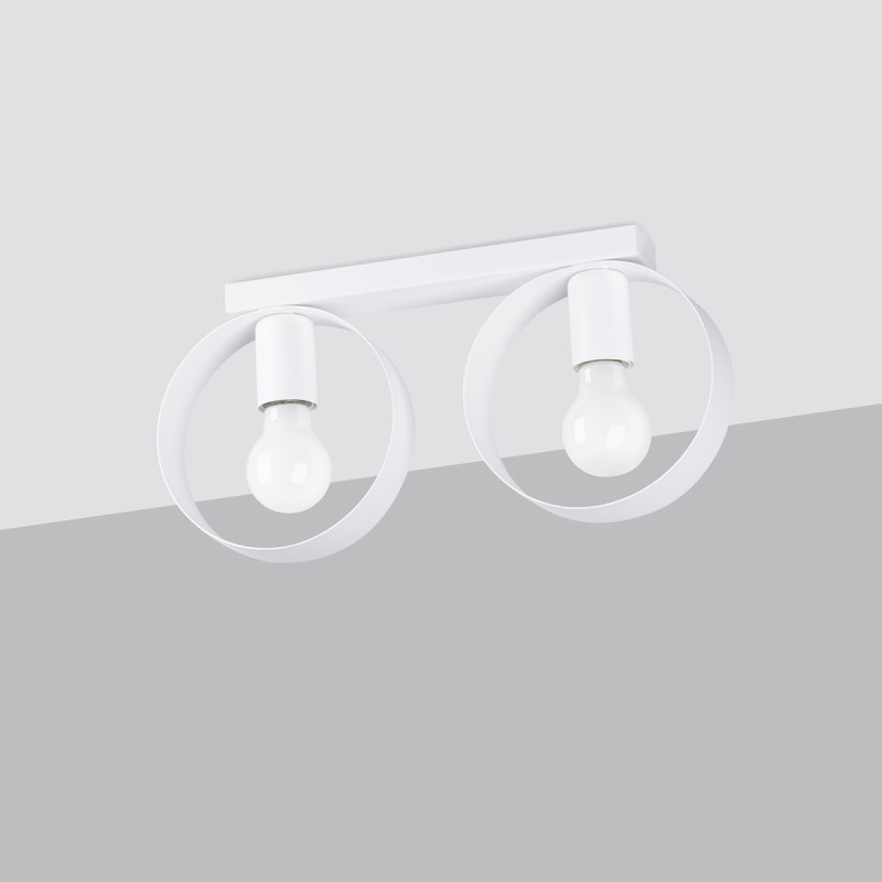 Sollux Stropné svietidlo TITRAN 2 biele
