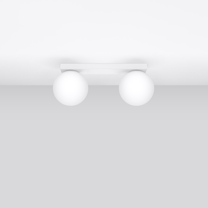 Sollux Stropné svietidlo YOLI 2 biele