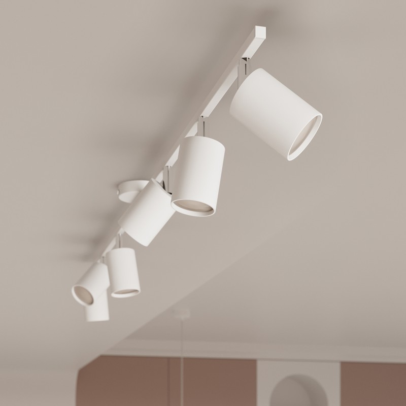 Sollux Stropné svietidlo LEMMI 4L biele