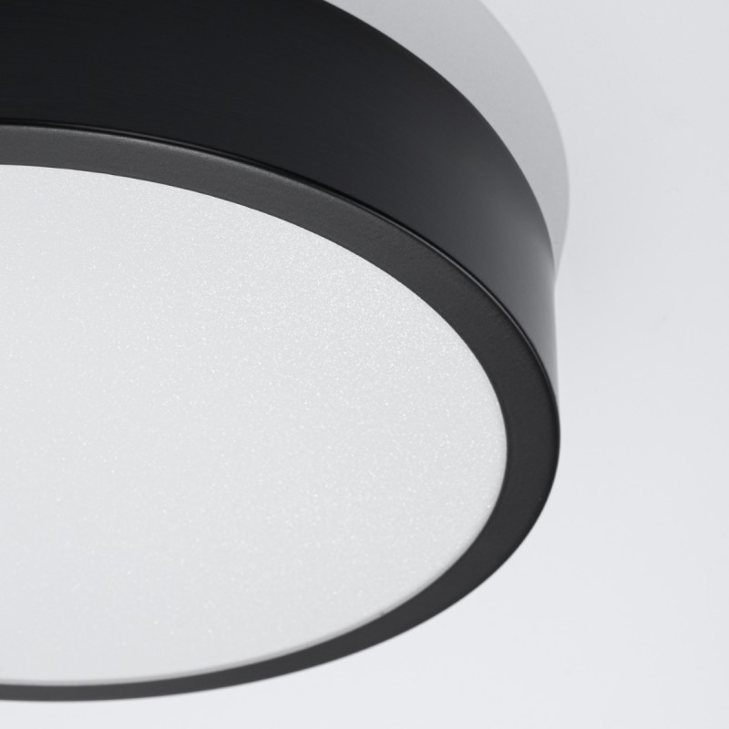 Sollux Stropné svietidlo ONYX 30 čierna LED 3000K