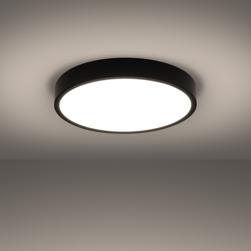 Sollux Stropné svietidlo ONYX 50 čierna LED 3000K