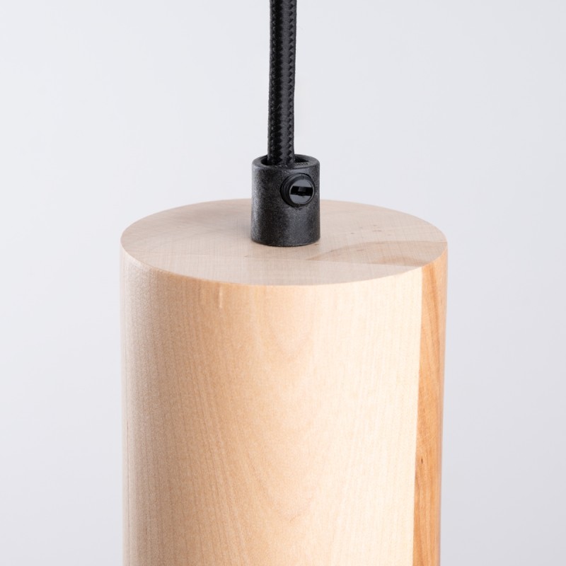 Sollux Závesné svietidlo JAGA čierne