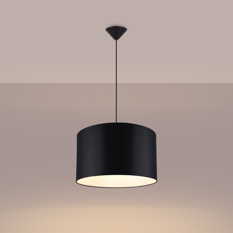Sollux Hängeleuchte NOVA 40 schwarz
