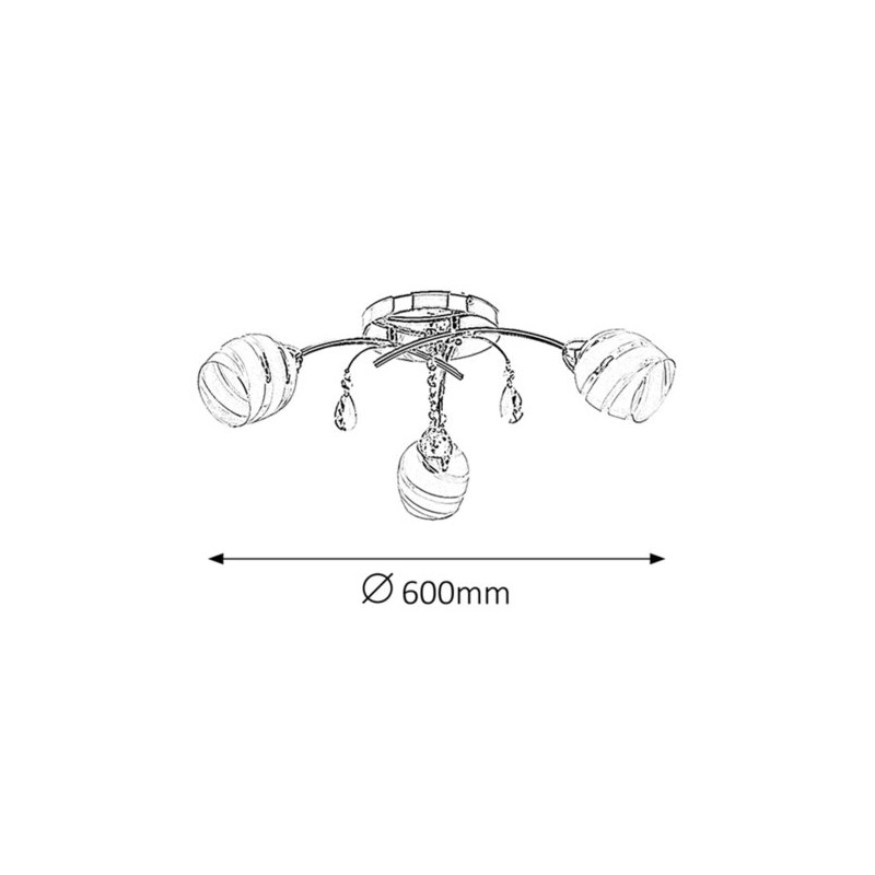 Rabalux stropné svietidlo Melissa 2621 