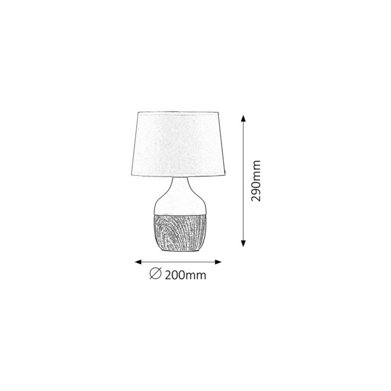 Rabalux nočná lampa Yvette 4370 