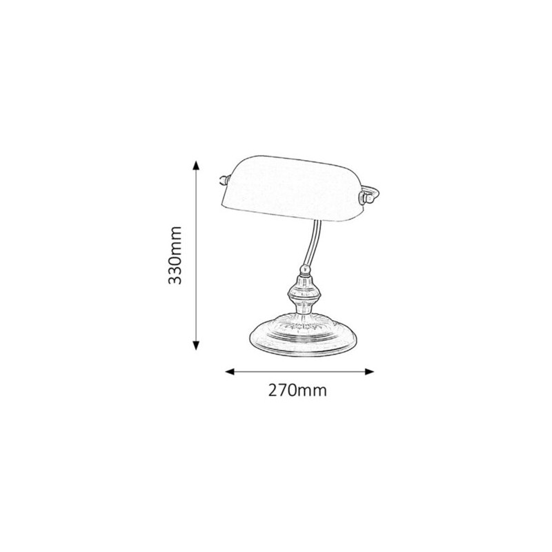 Rabalux nočná lampa Bank 4038 