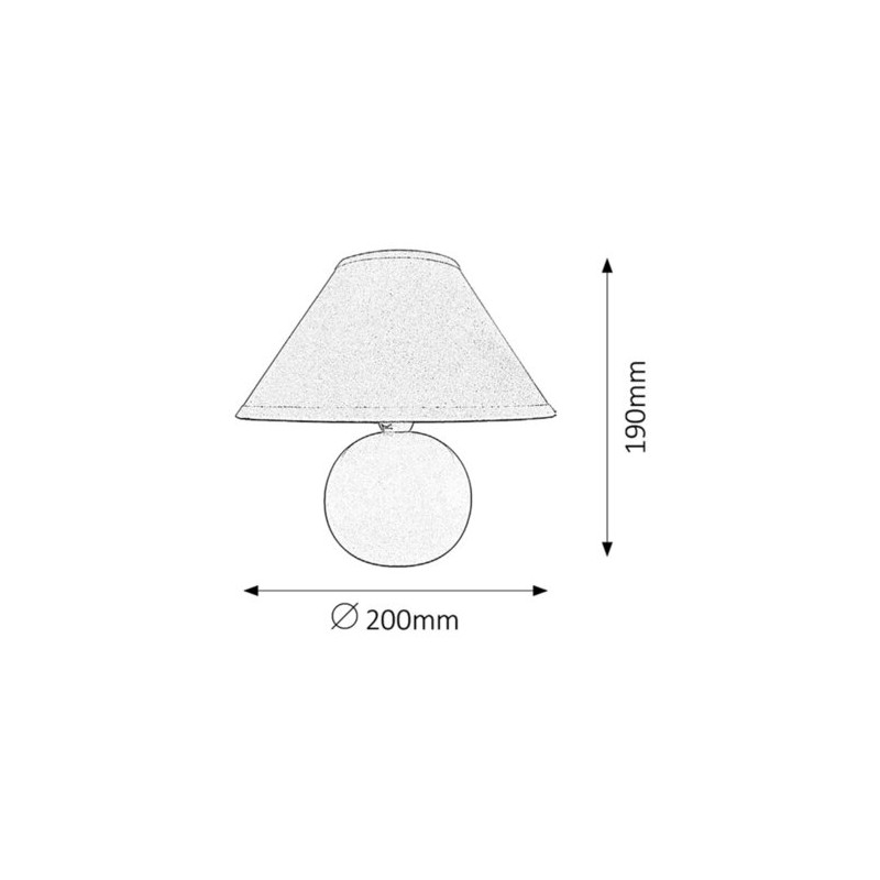 Rabalux nočná lampa Ariel 4904 