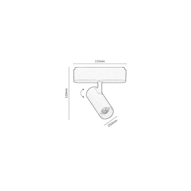 Rabalux LiTrack Spot01W 70103