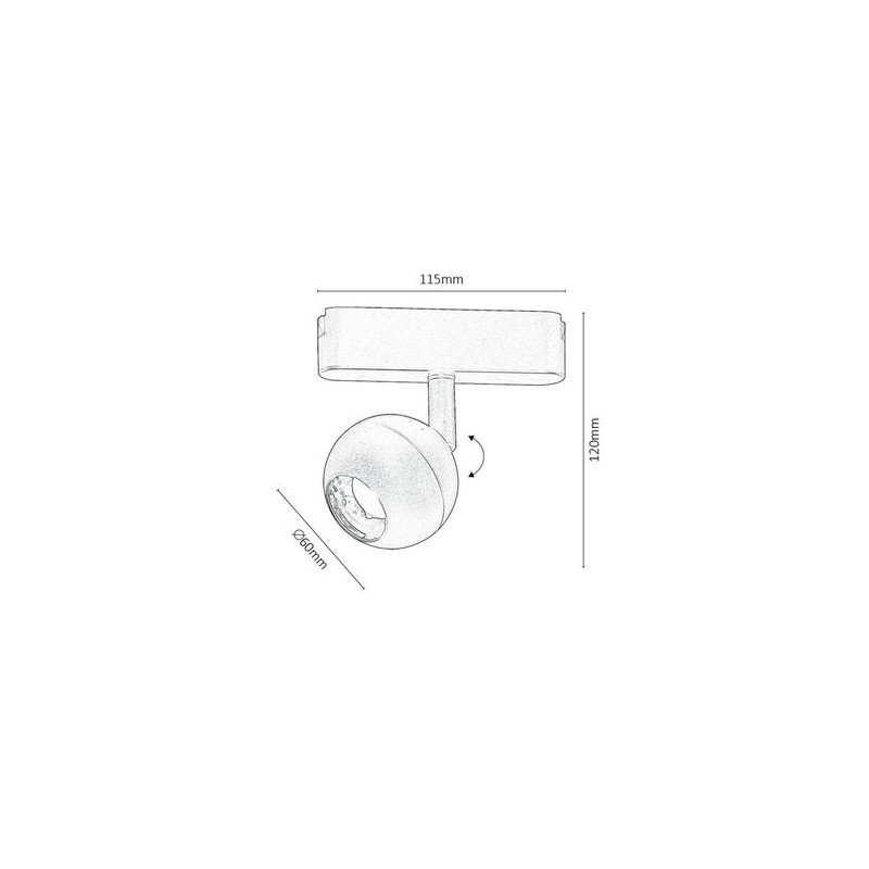 Rabalux LiTrack Spot07W 70108