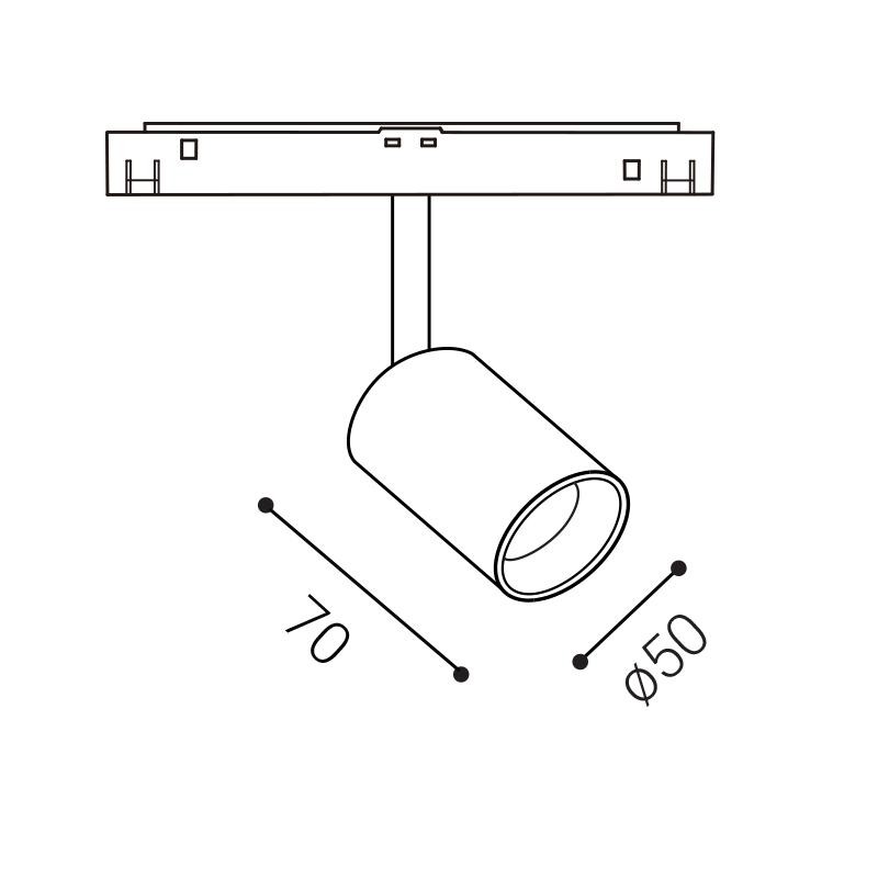 LED2 MAYO S, W 10W 3000K 6092131