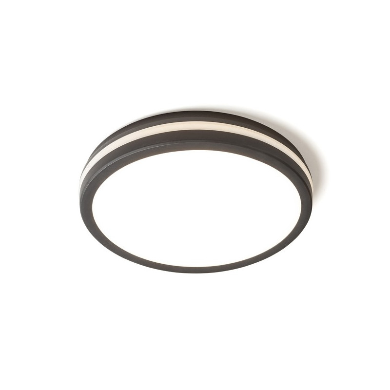 RENDL SONO 40 prisadená čierna plast 230V LED 40W IP65 3000K 4000K 6000K R14300