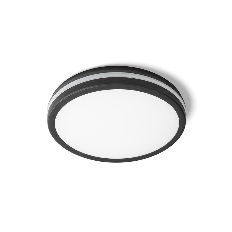 RENDL SONO 40 prisadená čierna plast 230V LED 40W IP65 3000K 4000K 6000K R14300