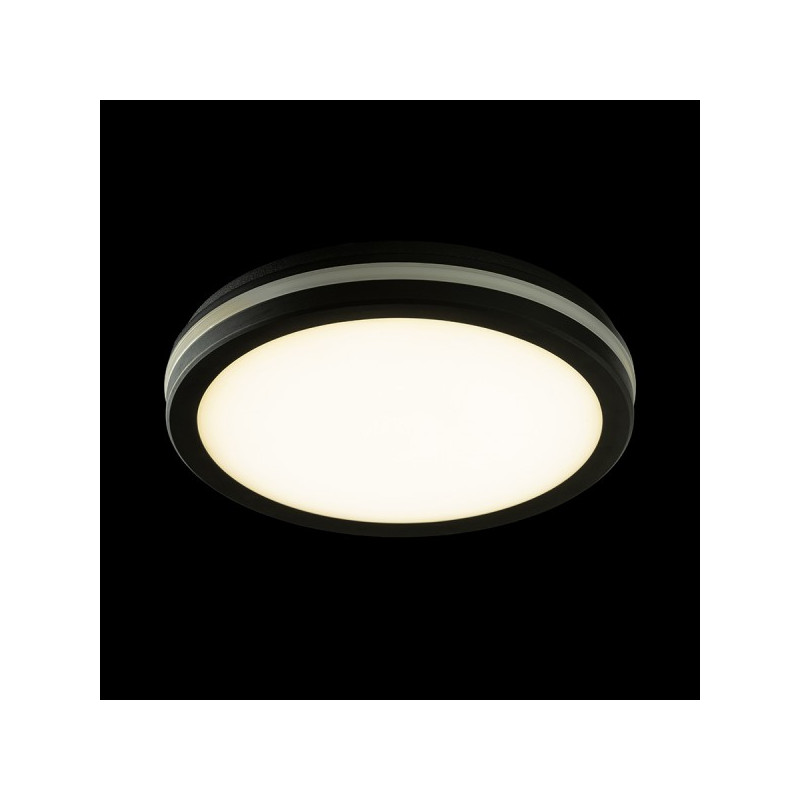 RENDL SONO 30 prisadená čierna plast 230V LED 30W IP65 3000K 4000K 6000K R14298