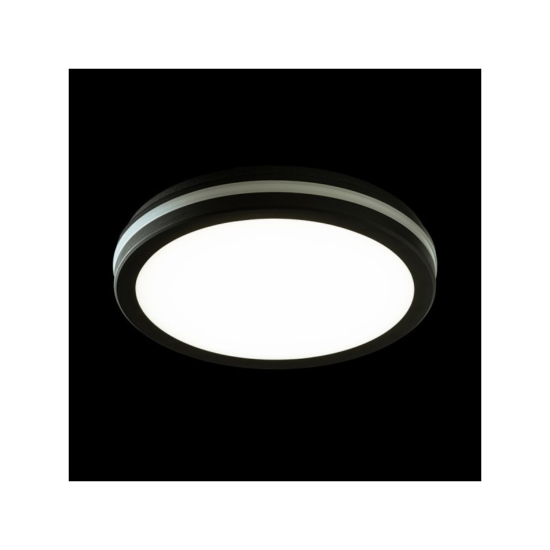 RENDL SONO 30 prisadená čierna plast 230V LED 30W IP65 3000K 4000K 6000K R14298