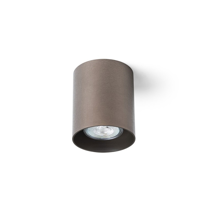 RENDL MANTOVA I stropná česaný bronz 230V LED GU10 7W R14215