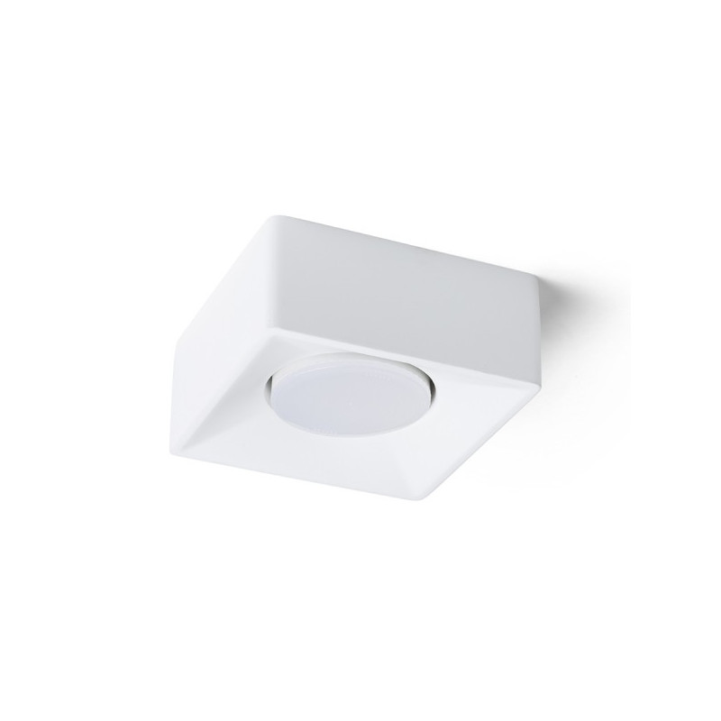 RENDL FRAM SQ prisadená  sadrová 230V LED GX53 7W R14165