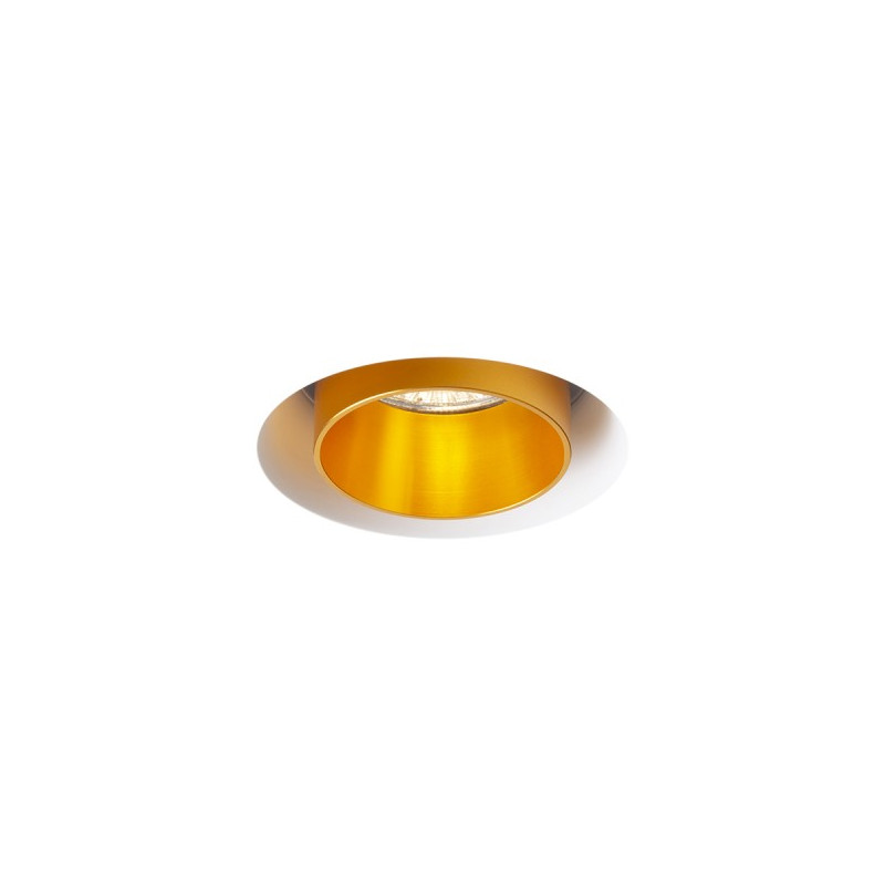 RENDL DAYTONA náklopná sadrová/česaná mosadz 230V LED GU10 8W R14161