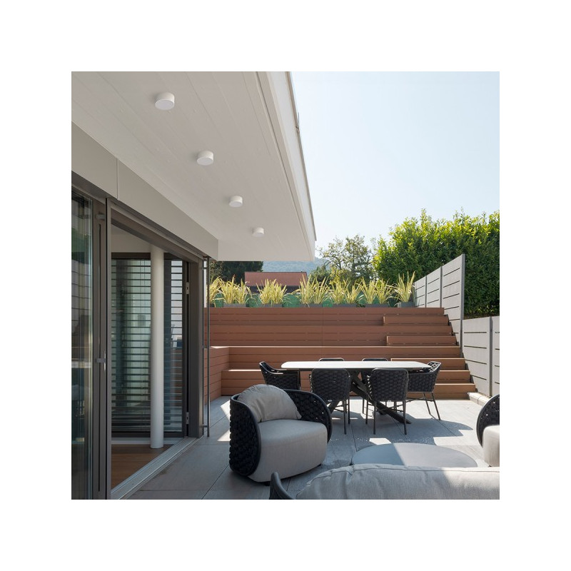 RENDL LARISA OUT 12 prisadená biela  230V LED 10W IP65  3000K 4000K 5700K R14123