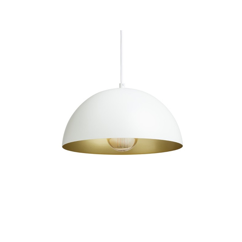 RENDL GLADYS 30 závesná biela/zlatá  230V LED E27 15W R14108