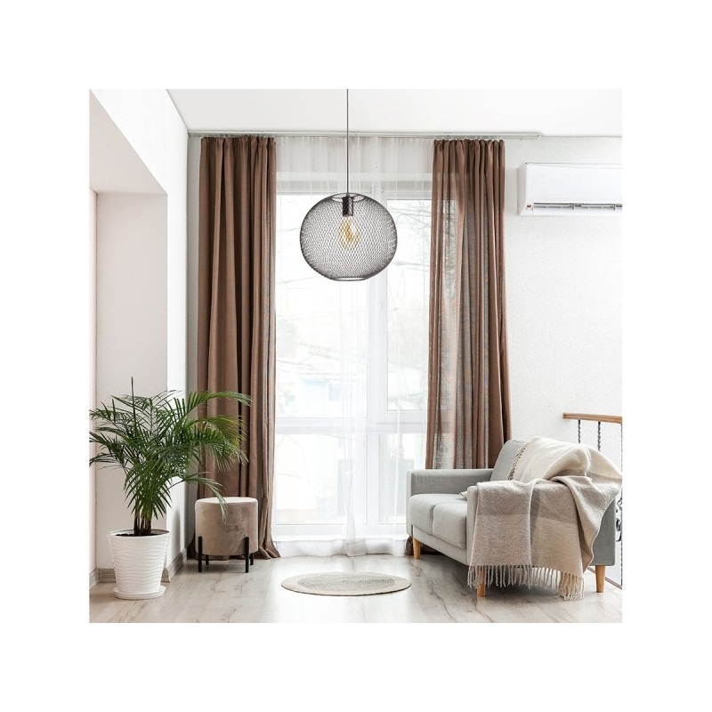 RENDL COSIR 34 závesná čierna 230V LED E27 15W R14106