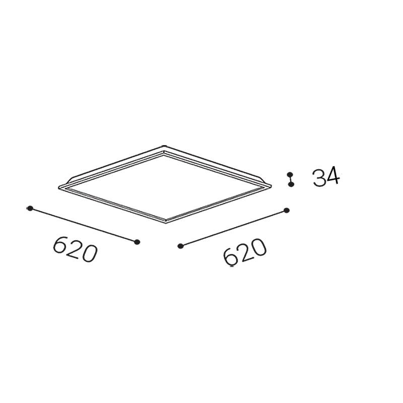 LED2 LENA PRO 62 21-40W 3000K/3500K/4000K 2510251