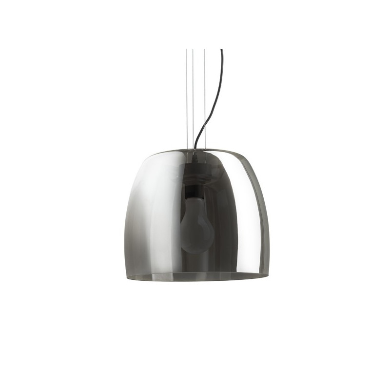 RENDL ORLANDO 35 závesná dymové sklo/čierna 230V LED E27 24W R14396