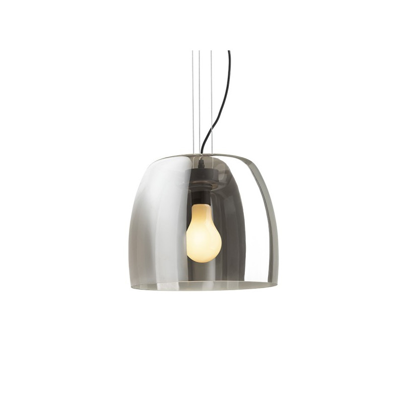 RENDL ORLANDO 35 závesná dymové sklo/čierna 230V LED E27 24W R14396