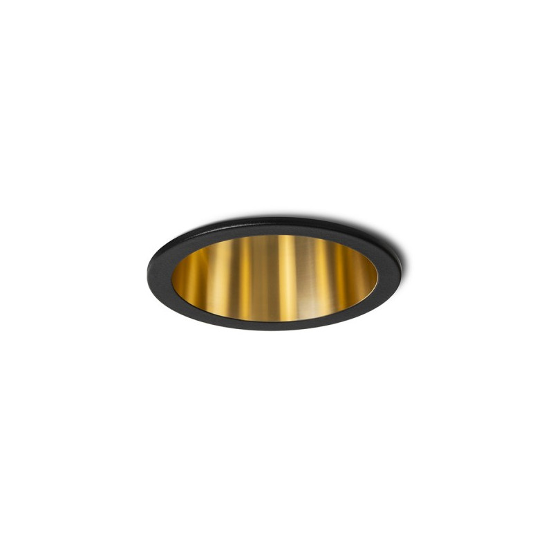 RENDL ORCO zápustná čierna/zlatá 230V LED GU10 9W R14259