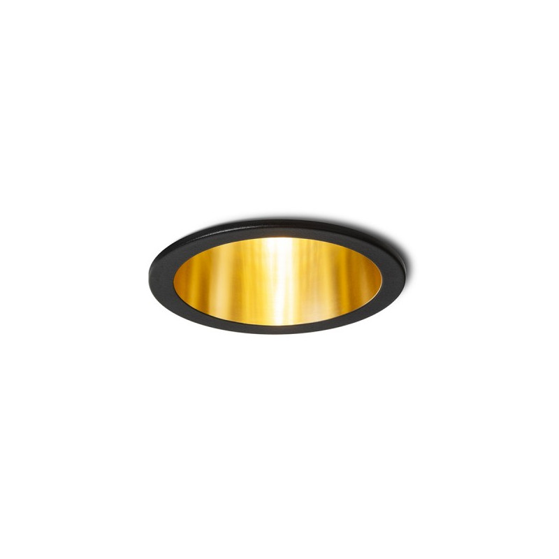 RENDL ORCO zápustná čierna/zlatá 230V LED GU10 9W R14259