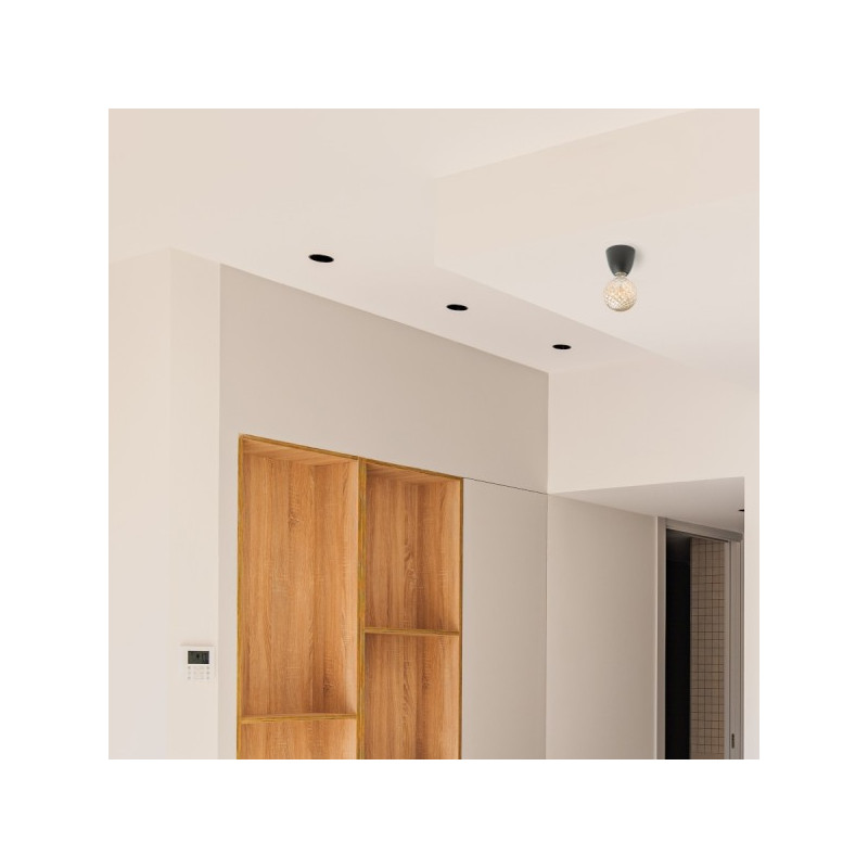 RENDL ORCO zápustná čierna 230V LED GU10 9W R14258
