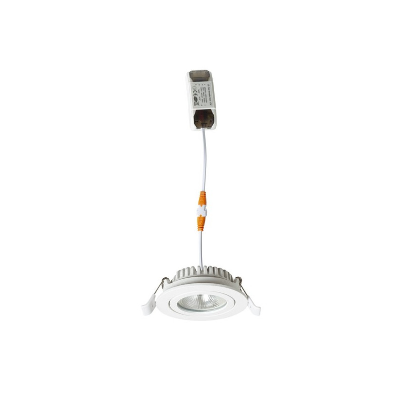 RENDL JADE DIMM TO WARM zápustná čierna 230V LED 6W 60° 3000 - 2000K R14237
