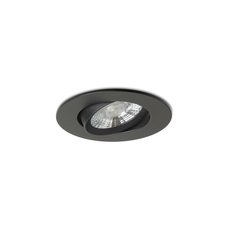 RENDL NEFRIT DIMM zápustná čierna 230V LED 6W 36° 3000K R14235