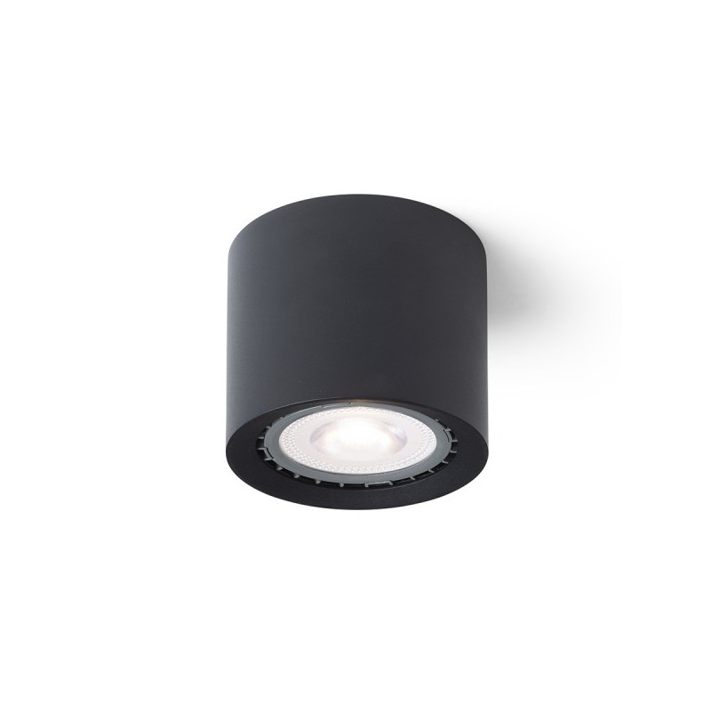 RENDL KAYAL stropná čierna 230V LED GU10 9W R14221