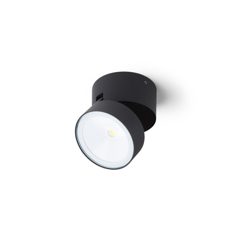 RENDL FLAVIO R prisadená čierna 230V LED 6W 110° IP54 3000K R14201