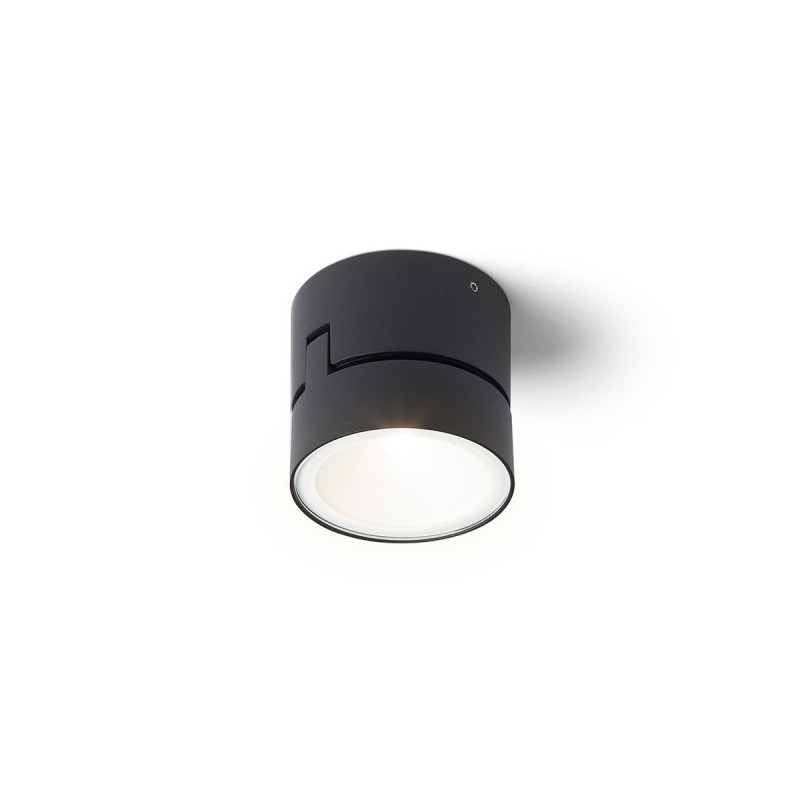 RENDL FLAVIO R prisadená čierna 230V LED 6W 110° IP54 3000K R14201