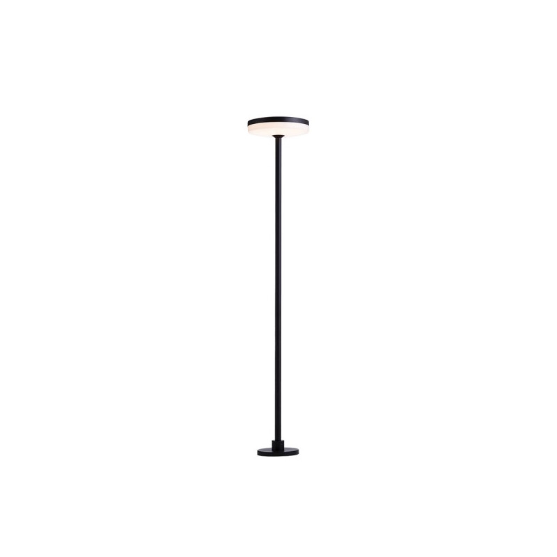 RENDL SEMPLICE 80 stojanová / na bodci čierna matný akrylát 230V LED 12W IP54  3000K R14195