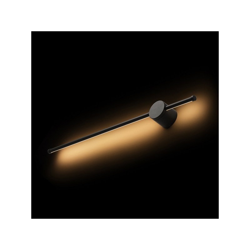 RENDL BEEM 80 nástenná čiernosivá mliečny akrylát 230V LED 14W 120° IP54  3000K R14193