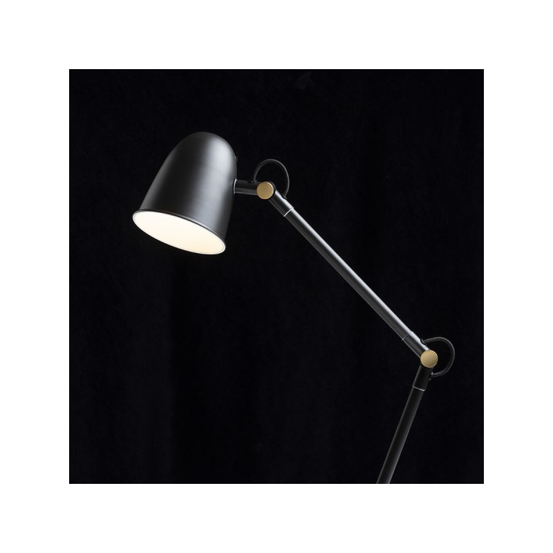 RENDL DANNY stolná biela matný nikel 230V LED E14 5W R14187